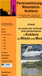 Mobile Screenshot of ferienwohnung-rheinblick-koblenz.de